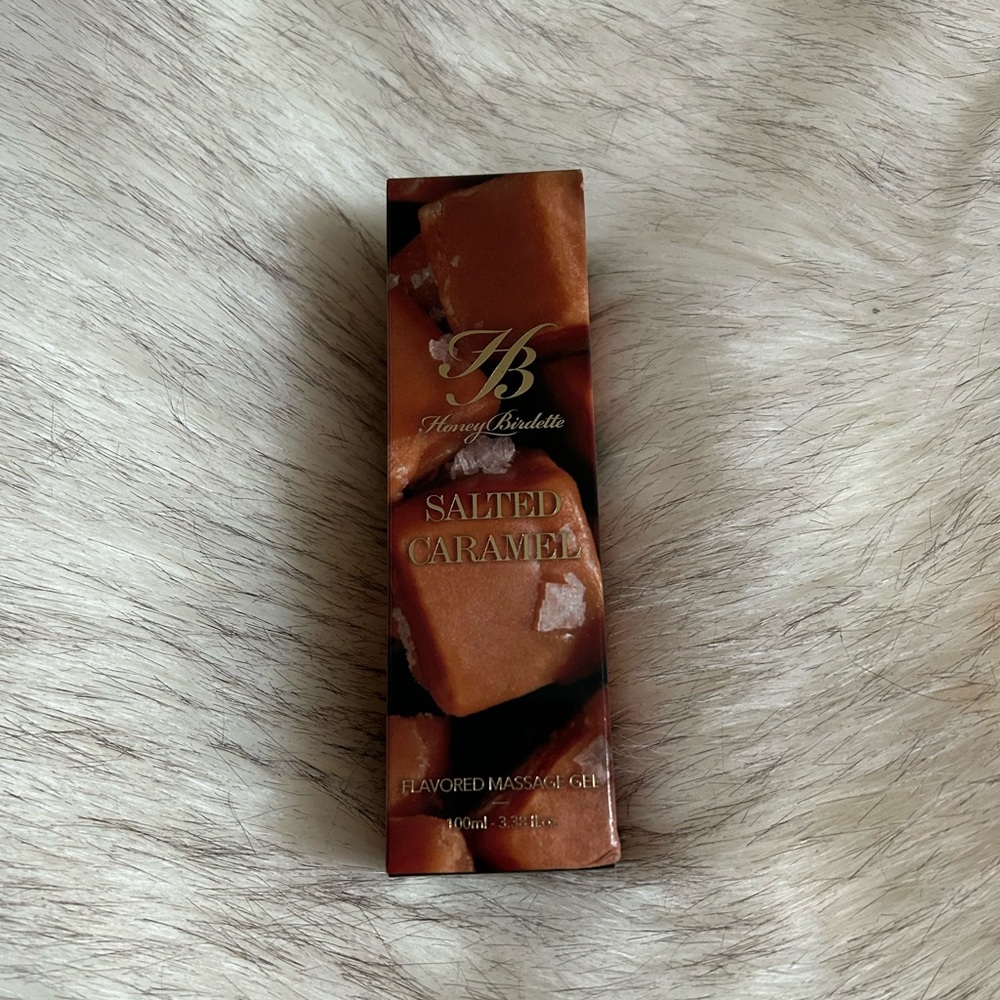 Honey Birdette  Salted Caramel massage gel New